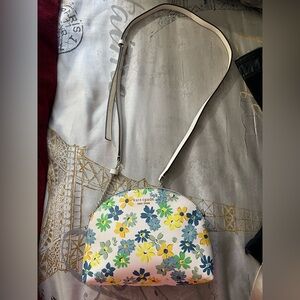 Kate Spade White Floral Crossbody Bag